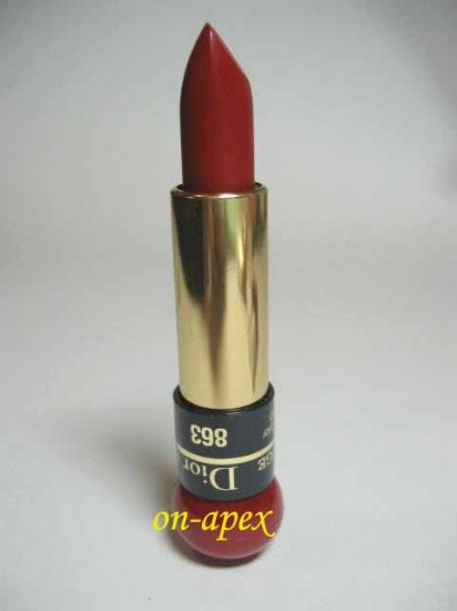CHRISTIAN DIOR ROUGE LIPSTICK # 863 Holiday Red NEW