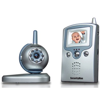 SecurityMan PalmWatch II 2.4GHz Wireless Color Baby Monitor System