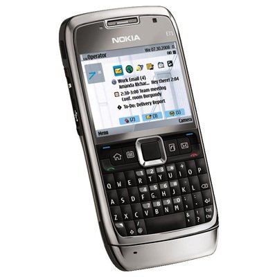 Nokia E71 Unlocked 3.2 MP Camera, 3G, Media Player, GPS - U.S. Version with Warranty (Gray)