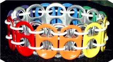 Rainbow Pride Pop-Tab Bracelet (C=)