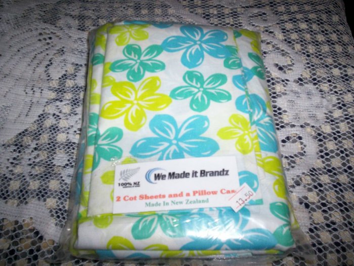 Really Funky Cot Sheet Set