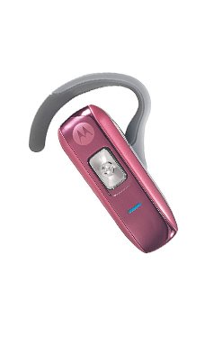 Motorola Pink H550 Bluetooth Headset