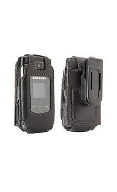 Samsung Sync Black Fitted Leather Case