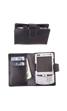 HP6510/6515 Horizontal Leather case with belt clip