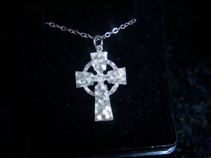 Sterling Silver Celtic Cross Vintage