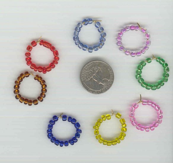 8 Beaded Wine Charm Charms Markers