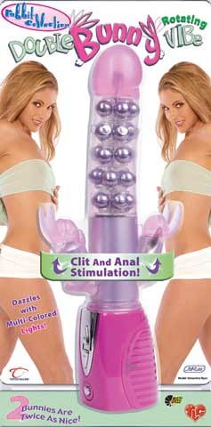 Double Bunny Rotating vibrator
