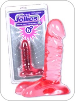 6 inch pink jelly with balls