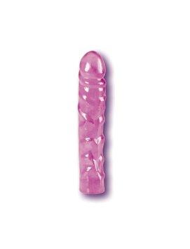 7.5 inch lavender translucent gel dildo