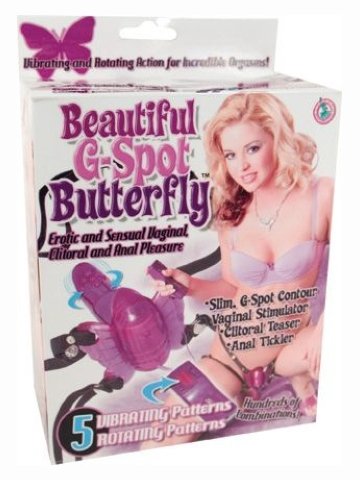 Beautiful G Spot butterfly purple