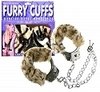 Fur handcuffs tiger