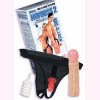 Ultra harness with 8 inch dildo