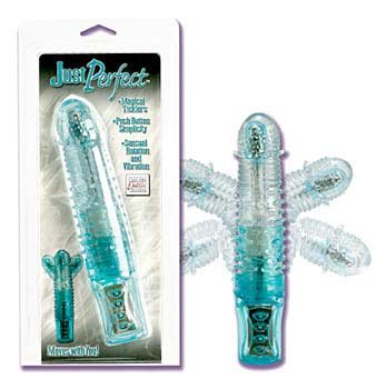 Just perfect bendable vibrator blue