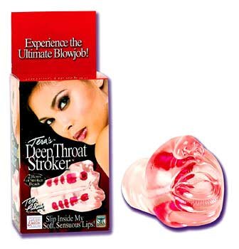 Tera Patrick's deep throat stroker