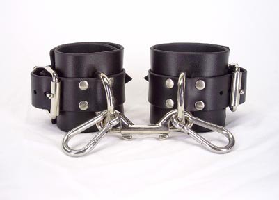 Unlined ankle cuffs