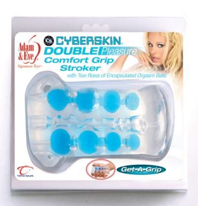 Cyberskin comfort grip stroker