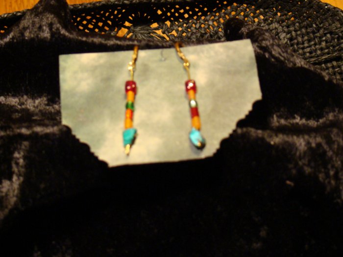 Turquoise & Multi Stone Gold