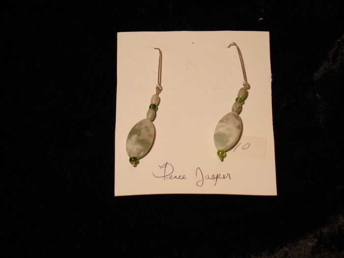Peace Jasper earrings