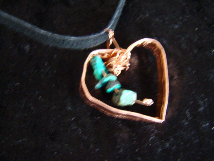 copper heart larger