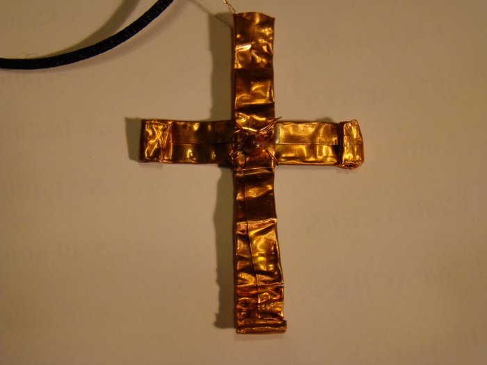 copper & jasper cross