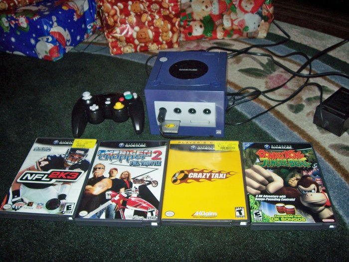 Blue Nintendo GameCube