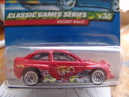 HotWheel Classic Game Series # 4 Escort Rally