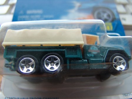 HotWheels troop convoy