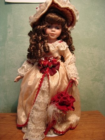 Southern Bell Porcelain Doll