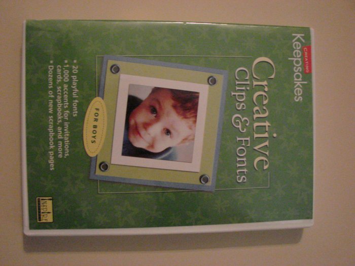 Creative Clips and Fonts-Boys