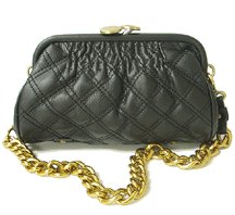Fashion Quilted Kissback Handbag
