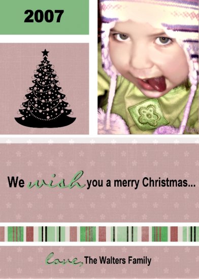 Holiday Card Template 1