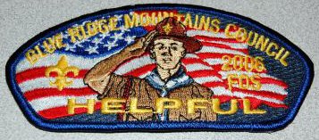 2006 Blue Ridge Mountains Council Strip FOS CSP RARE