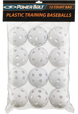 Wiffle/ Pollyball Baseballs-12 pack