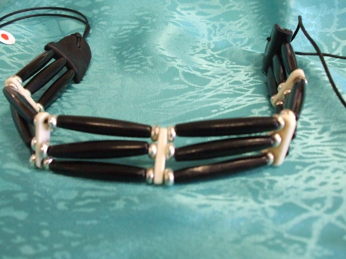 3 Line Native Style Choker Necklace