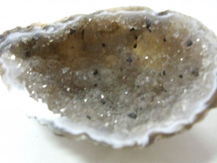 Geode Half Lots Of Crystals Polished Face (ER03)