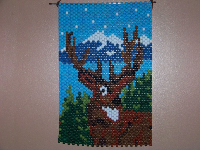 Whitetail Deer Wall Hanging Handcrafted