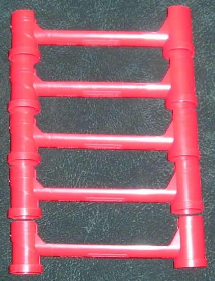 5 Red Bridge Parts Super Marble Run By Quercetti Intelligent Toys