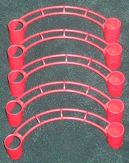 5 Curved Rail Parts Super Marble Run By Quercetti Intelligent Toys