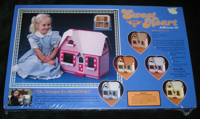 Old Sweetheart Dollhouse Kit SW125 From 1985 By Dura-Craft Sealed NEW
