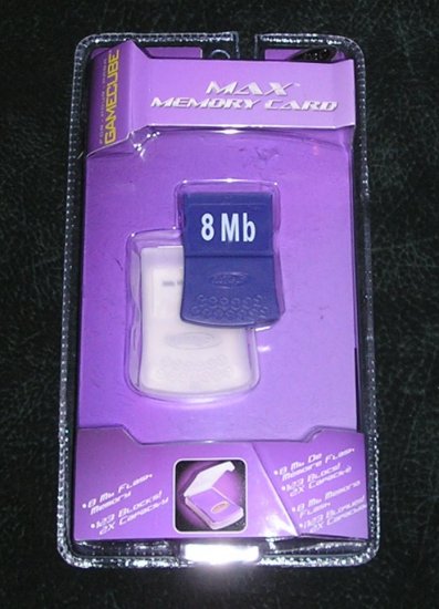 Nintendo Gamecube Max Memory Card 8Mb By Intec #G5120