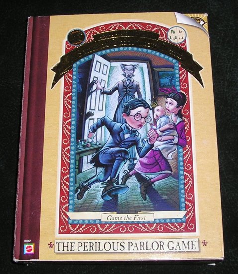 A Series Of Unfortunate Events Lemony Snicket The Perilous Parlor Game By Mattel