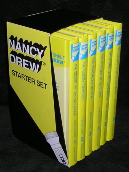 Nancy Drew Starter Box Set by Carolyn Keene Volumes 1-6 Hardcover Books