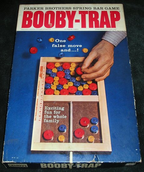 Vintage Booty Trap Game By 1965 Parker Brothers