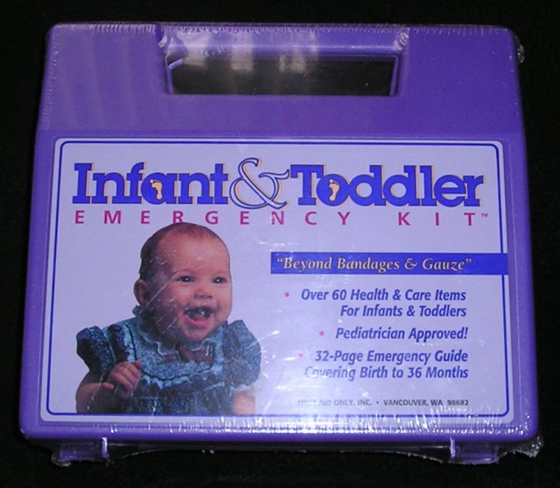 Infant & Toddler Emergency First Aid Kit Sealed