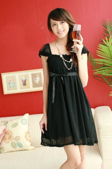 T979042 / YC3021 Sweet Girl Dress - Black