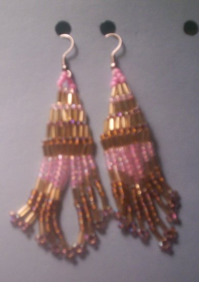 Pink and Gold Dangels