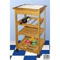 Wood Kitchen Trolley