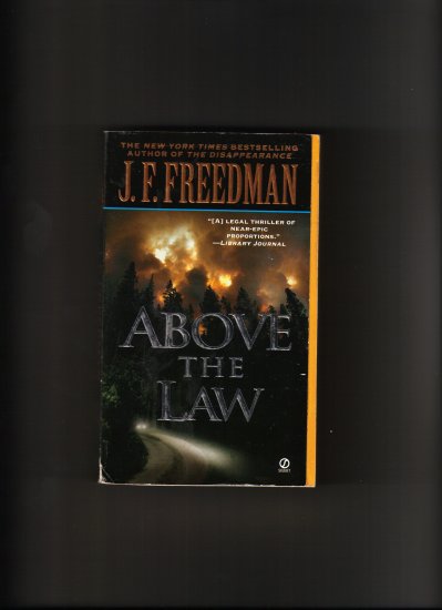 ABOVE THE LAW BY J.F. FREEDMAN