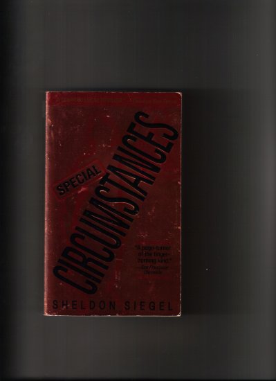 SPECIAL CIRCUMSTANCES BY SHELDON SIEGAL