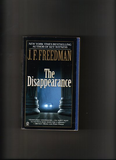 THE DISSAPEARANCE BY J.F. FREEDMAN